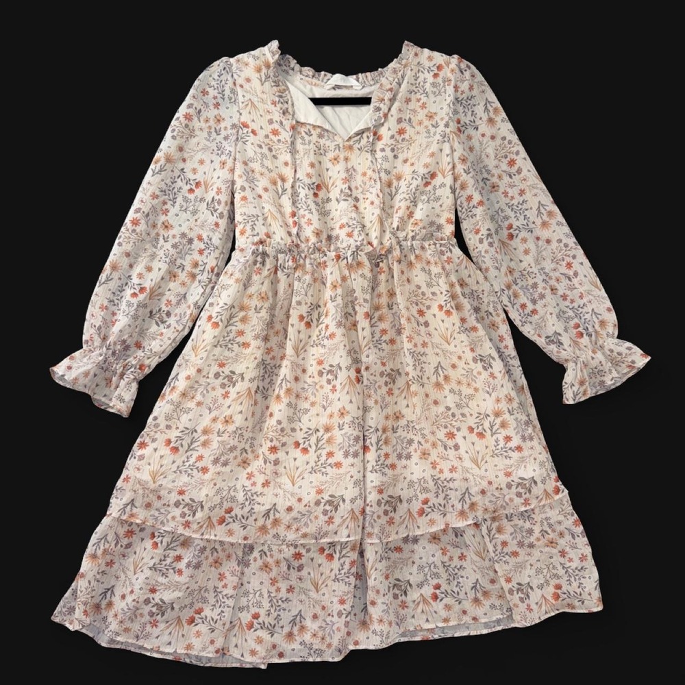 Grace Karin Floral Dress — Youth Size 12 - Picture 2 of 7